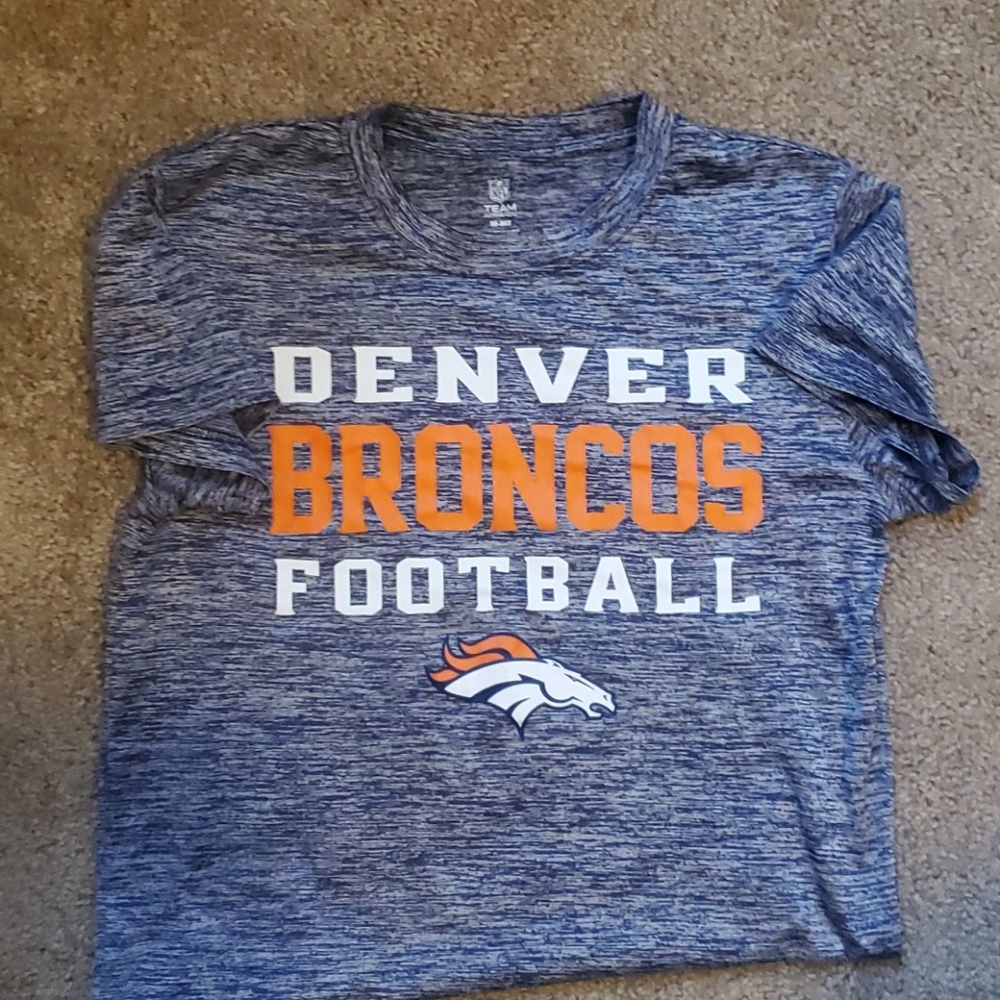 Cute dry fit denver broncos shirt